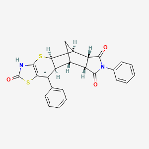 molecular formula C25H19N2O3S2 B12350554 CID 156588665 