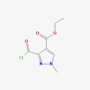 Ethyl 3-(chlorocarbonyl)-1-methyl-1H-pyrazole-4-carboxylate