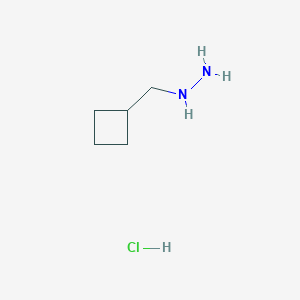 cyclobutylmethylhydrazine;hydrochloride