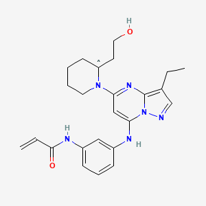 molecular formula C24H29N6O2 B12350581 CID 156588589 