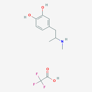 4-(2-(Methylamino)propyl)benzene-1,2-diol2,2,2-trifluoroacetate