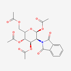 [(3S,4R,5S,6S)-3,4,6-triacetyloxy-5-(1,3-dioxoisoindol-2-yl)oxan-2-yl]methyl acetate