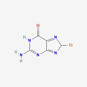 2-Amino-8-bromo-1,8-dihydropurin-6-one