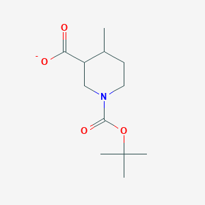 1,3-Piperidinedicarboxylic acid, 4-methyl-, 1-(1,1-dimethylethyl) ester