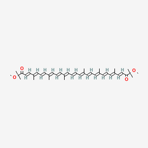 molecular formula C42H56O4 B1235070 2,2'-Diketospirilloxanthin 