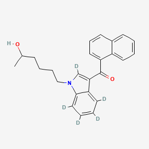 (1-(5-hydroxyhexyl)-1H-indol-3-yl-2,4,5,6,7-d5)(naphthalen-1-yl)methanone