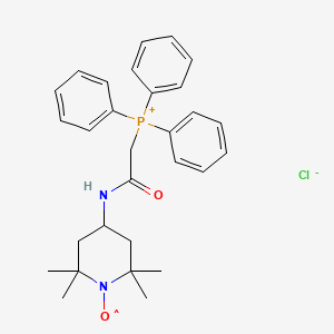 molecular formula C29H35ClN2O2P B12350739 MitoTEMPO 