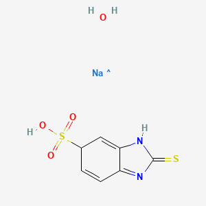 molecular formula C7H8N2NaO4S2 B12350753 CID 156588783 