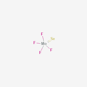 molecular formula F4MoSe B1235076 Tetrafluoro(selenoxo)molybdenum 