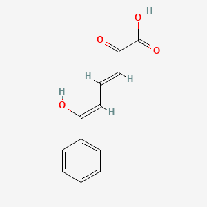 (2Z,4E)-2-Hydroxy-6-oxo-6-phenylhexa-2,4-dienoic acid