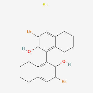 (S)-(-)-3,3-Dibromo-5,5,6,6,7,7,8,8-octahydro-1,1-bi-2,2-naphthalenediol