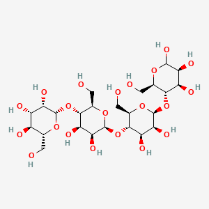 molecular formula C24H42O21 B12350835 Mannotetraose CAS No. 51327-76-5