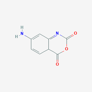 molecular formula C8H6N2O3 B12350875 7-amino-4aH-3,1-benzoxazine-2,4-dione 