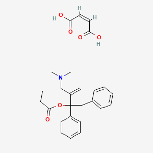 (Z)-but-2-enedioic acid;[3-[(dimethylamino)methyl]-1,2-diphenylbut-3-en-2-yl] propanoate