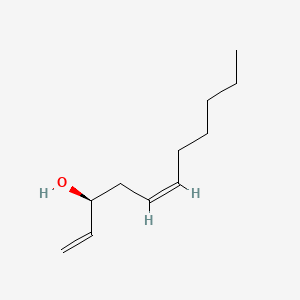 molecular formula C11H20O B1235092 (3S,5Z)-(+)-1,5-undecadien-3-ol CAS No. 81703-01-7