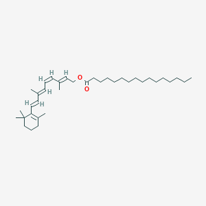 molecular formula C36H60O2 B1235099 11-cis-Retinyl palmitate CAS No. 51249-33-3