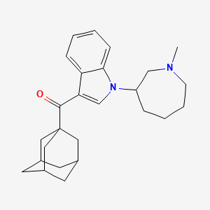 1-adamantyl-[1-(1-methylazepan-3-yl)indol-3-yl]methanone