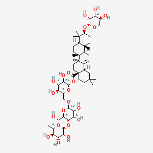 molecular formula C53H76O21 B12351030 Ciwujiano side C3 