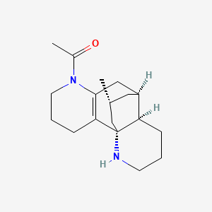 molecular formula C18H28N2O B1235106 Flabellidine 