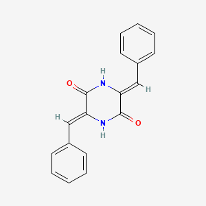 molecular formula C18H14N2O2 B1235107 Piperafizine B CAS No. 74720-33-5