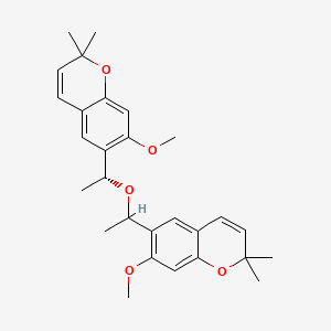 molecular formula C28H34O5 B1235109 Encecanescin CAS No. 87592-85-6