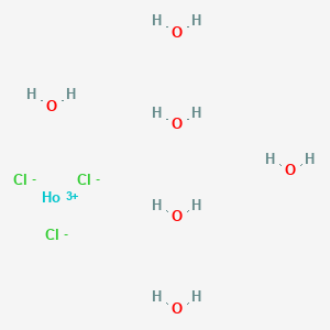 molecular formula Cl3H12HoO6 B12351147 Holmium chloride (HoCl3), hexahydrate (8CI,9CI) 