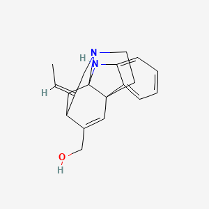 [(12Z)-12-ethylidene-8,14-diazapentacyclo[9.5.2.01,9.02,7.09,14]octadeca-2,4,6,17-tetraen-18-yl]methanol