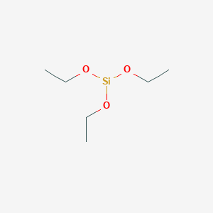 molecular formula C6H16O3Si<br>C6H15O3Si B1235119 Triethoxysilane CAS No. 998-30-1