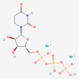 molecular formula C9H15N2Na2O15P3 B12351207 P-P-P-hUra-Ribf.2Na+ 