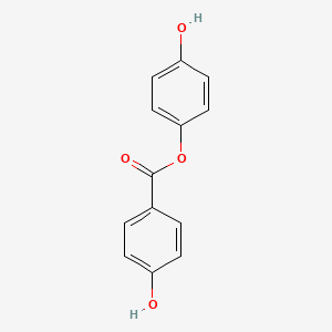 molecular formula C13H10O4 B1235125 4-Hydroxyphenyl 4-hydroxybenzoate CAS No. 28084-48-2