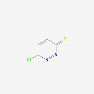 3-chloro-3H-pyridazine-6-thione