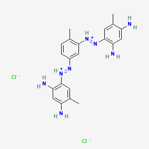 molecular formula C21H26Cl2N8 B12351271 Bismarck Brown CAS No. 8005-78-5