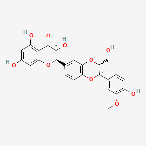 molecular formula C25H20O10 B12351278 CID 156588470 