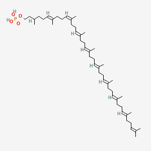 molecular formula C50H85O4P B1235129 Dihydrodecaprenyl Phosphate CAS No. 99103-20-5