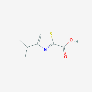 B123513 4-Isopropylthiazole-2-carboxylic acid CAS No. 300831-06-5