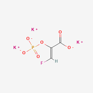 molecular formula C3HFK3O6P B1235131 Phosphoenol-3-fluoropyruvate CAS No. 88253-16-1