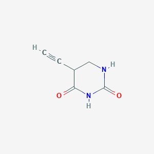 molecular formula C6H6N2O2 B12351370 5-Ethynyluracil;GW776C85 