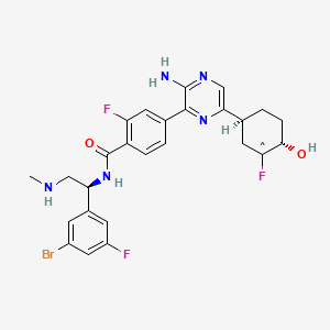 molecular formula C26H26BrF3N5O2 B12351387 CID 156588599 