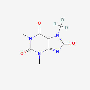 1,3-dimethyl-7-(trideuteriomethyl)-5H-purine-2,6,8-trione