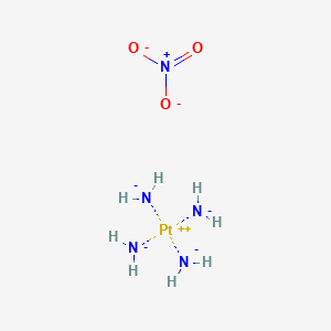 molecular formula H8N5O3Pt-3 B12351412 Azanide;platinum(2+);nitrate 