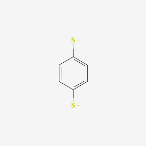 molecular formula C6H4S2-2 B1235161 Benzene-1,4-dithiolate 