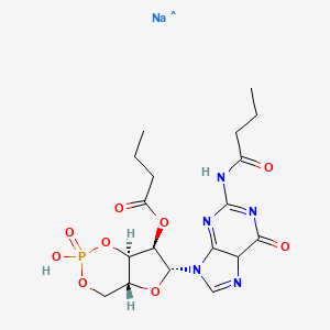 molecular formula C18H24N5NaO9P B12351615 CID 156588491 