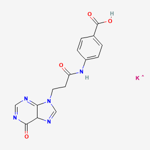 molecular formula C15H13KN5O4 B12351646 CID 85045397 