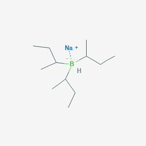 molecular formula C12H28BNa B1235167 Sodium;tri(butan-2-yl)boranuide 
