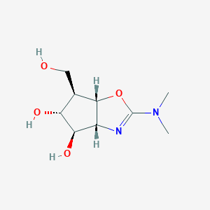 molecular formula C9H16N2O4 B1235175 Allosamizoline 