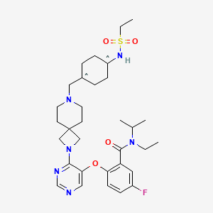 molecular formula C32H45FN6O4S B12351754 CID 156588649 