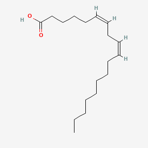 molecular formula C18H32O2 B1235180 6Z,9Z-十八二烯酸 CAS No. 28290-77-9