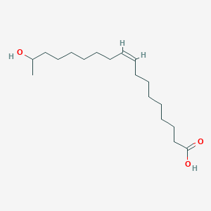 molecular formula C18H34O3 B1235182 17-羟基油酸 