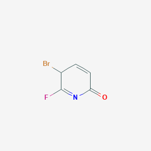 3-bromo-2-fluoro-3H-pyridin-6-one