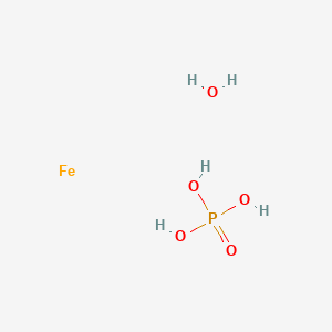 molecular formula FeH5O5P B12351829 Iron (III) phosphate dihydrate 